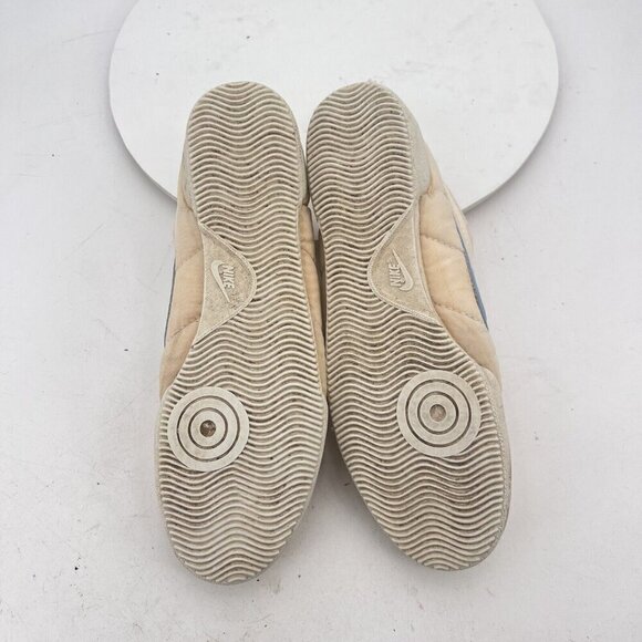 Vintage Nike Training Women's Size 5 Blue White Nylon Sneakers Made in Korea - Picture 8 of 12